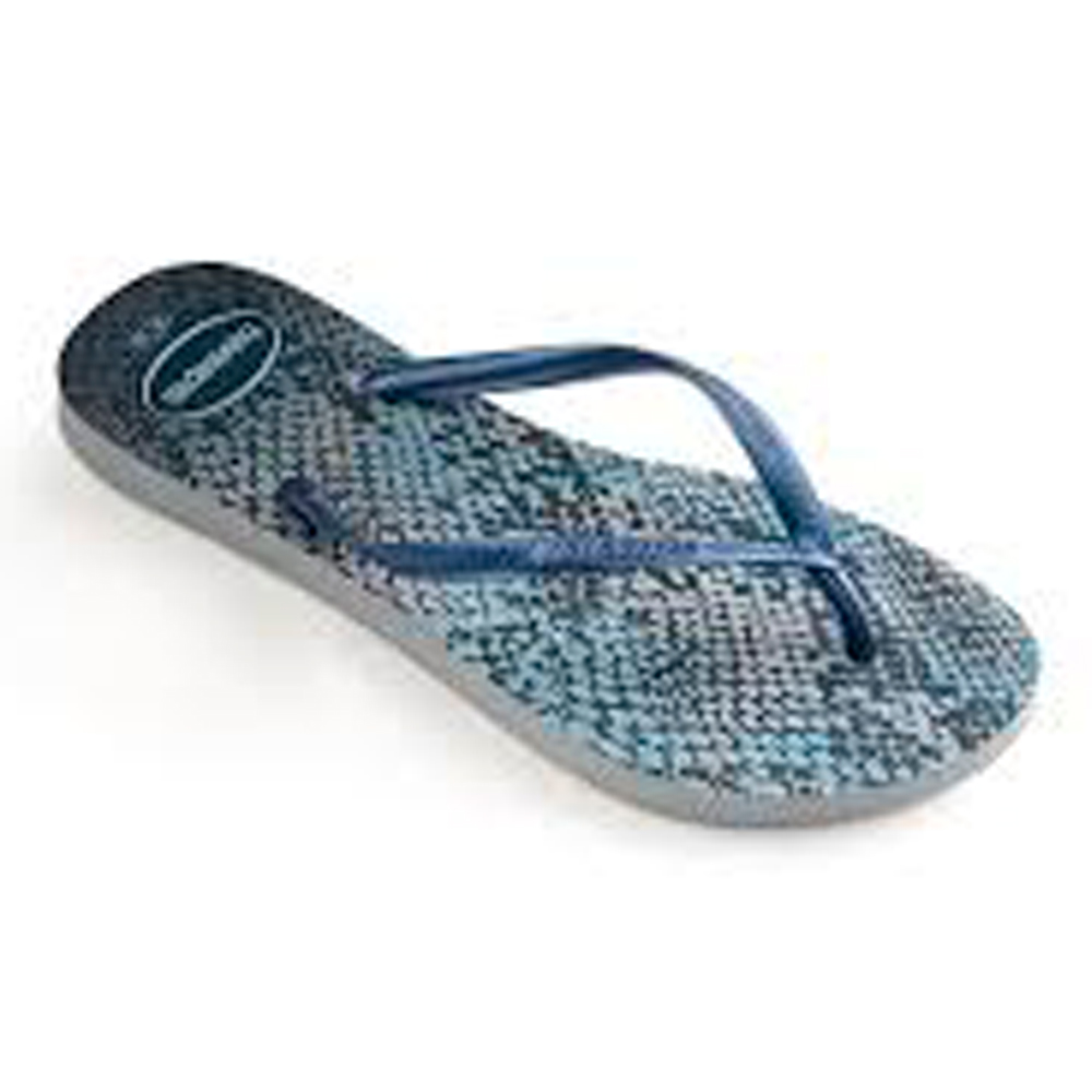 Slapi Havaianas SLIM ANIMALS pt Femei / 35/36 / Albastru inchis photo 4